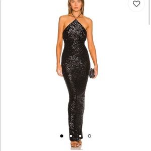 Nookie Treasure Gown in Black